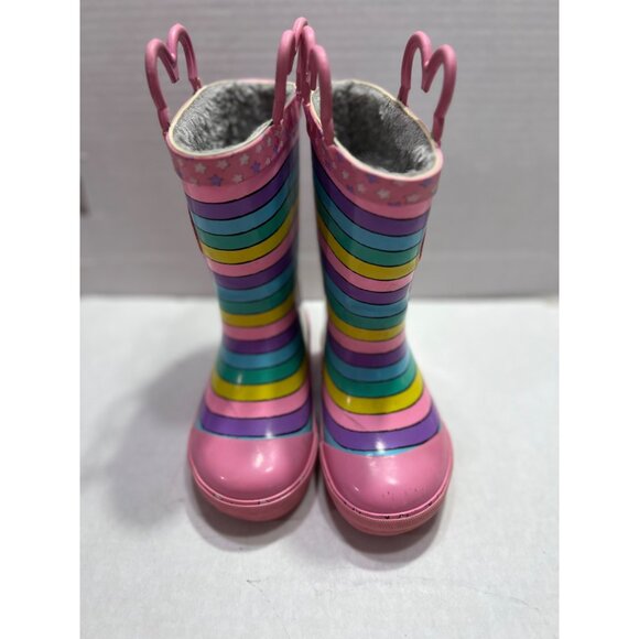 Western Chef Disney Minnie Mouse rain boots girls kids boots size 7/8 - Picture 10 of 10